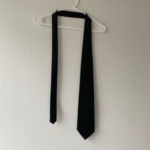 Robert Talbott Black Silk Necktie